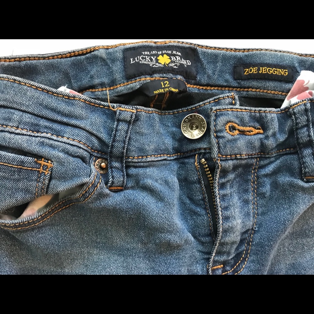 Lucky Brand Jeans (Leggings) - Size 12 Children’s